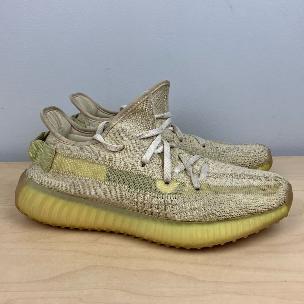 Adidas Yeezy Boost 350 V2 Flax Men’s Athletic Shoes Size 6.5 Beaters
